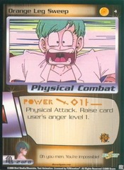Orange Leg Sweep - 004 - Unlimited Edition